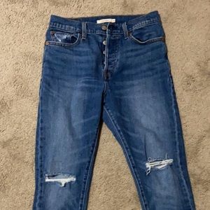 Levi wedgie jeans